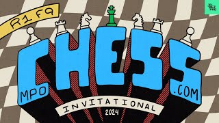 2024 Chesscom Invitational  MPO R1F9  McBeth Heimburg Wysocki Clemons  Jomez Disc Golf [upl. by Ninazan]