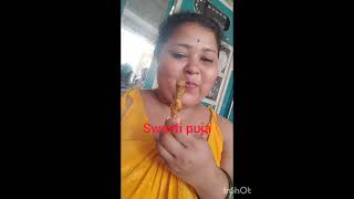 swasti puja 2024moumita  moumita biswas short reels  like  share [upl. by Melitta]