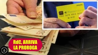 Reddito di Cittadinanza arriva la proroga per alcuni soggetti [upl. by Cristobal]