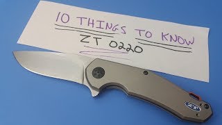 10 Things To Know About the ZT 0220 [upl. by Dennison]