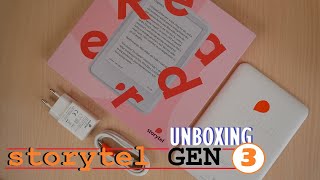 Storytel Reader Gen 3 Unboxing 2021 [upl. by Gui756]