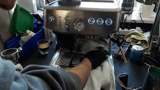 Breville Barista Express Impress  6550  Test Video [upl. by Selassie]