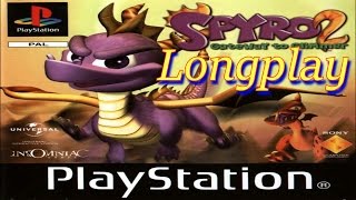 PS1 Longplay  Spyro 2 PAL Gateway to glimmer  Riptos rage Full playthroughWalkthrough [upl. by Anires10]