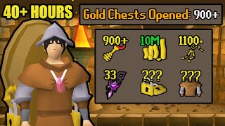 40 hours of Shades of Mortton Gold Chests  Every Drop No Banking 12 OSRS [upl. by Ahern]