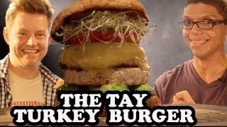 The Tay Burger Towerin Turkey for Tay Zonday  Burger Lab [upl. by Nwadahs176]