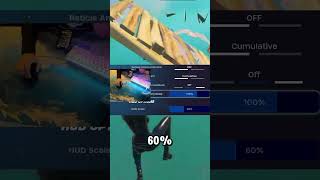 Boltz Fortnite Settings amp Setup in Chapter 2 Remix shorts [upl. by Codie]