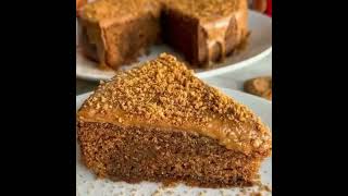 biscoff cake  3 ingredients cake  easy biscoff cake recipe [upl. by Omolhs700]