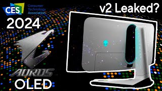 Alienware QD OLED 34quot v2 LEAKED AW3225QF Dolby Vision HDR Support amp Aorus 42quot OLED Monitor CES 2024 [upl. by Konstantin]