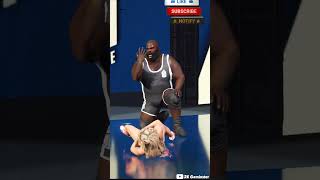 💥Mark Henry vs Alexa Bliss💥Part 6 WWE 2K24 markhenry alexabliss wwe wwe2k24 shorts smackdown [upl. by Yllor]