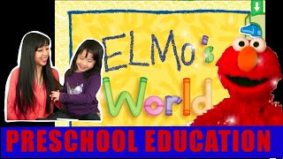 Elmos World games and pets section Part 1  Learn 123s and play games with Ella  Sesame Street [upl. by Corley]