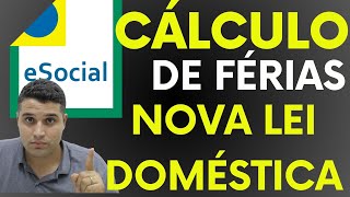 COMO CALCULAR AS FÉRIAS DA MINHA DOMÉSTICA 2024 GUIA COMPLETO COM A NOVA LEGISLAÇÃO [upl. by Sillsby]