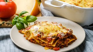 Lasagne Bolognese [upl. by Ariamat]