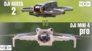 DJI AVATA 2 VS DJI MINI 4 PRO  C1 VS C0 label [upl. by Alhahs]