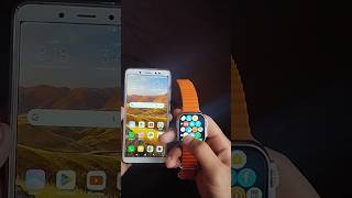 How To Connect T900 Ultra Smart Watch To Phone  T900 ultra smartwatch connect kaise kare shorts [upl. by Marks156]