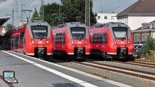 Ansbach  BR 115 mit IC  Nürnberger SBahn  ICE  BR 440  Güterzüge [upl. by Nodnalb]