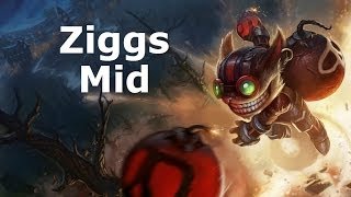 S4D1 Ziggs Mid Full Game Commentary [upl. by Demaria757]