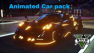 How to install Animated car pack in GTA 5  Easy installation [upl. by Reilamag]