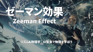 【リズム＆物理学】ゼーマン効果とは何か？  AI音楽とChatGPTで物理を学ぼう [upl. by Enimzaj182]