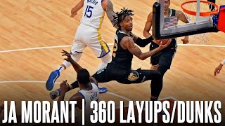 Ja Morant 360 LayupsDunks Compilation ᴴᴰ [upl. by Sherm]