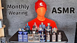 ASMR Monthly Cologne Wearing September 2024 [upl. by Guthrie]