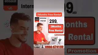 Etisalat home wifi connection in Dubai UAE Best internet service provider etisalat internet [upl. by Ferree]