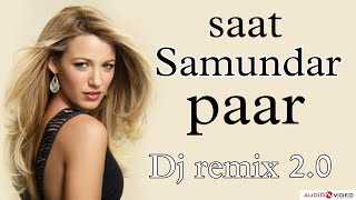 Saat samundar paar dj remix song  divya bharti  vishwatma movie song [upl. by Ynnol315]