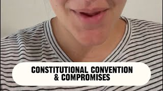 The Constitutional Convention amp Compromises  APUSH in 1 MIN Daily [upl. by Llorre]