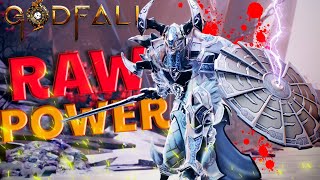 KILL EVERYTHING IN SECONDS  Destroyer Armistice Build  Godfall Ultimate Edition PS5 [upl. by Orpha973]