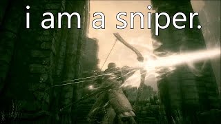 I am a Sniper  Dark Souls 3 PvP PURE DRAGONSLAYER GREATBOW [upl. by Bj212]