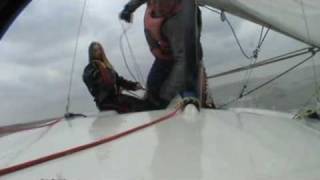 RS400 kite hoist goes badly wrong [upl. by Herrle494]