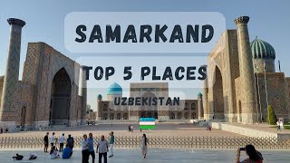 SAMARKAND 1 DAY PERFECT ITINERARY  UZBEKISTAN  CITY TOUR  TOP 5 PLACES TO VISIT [upl. by Anniahs174]