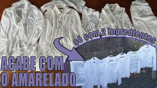 COMO TIRAR AMARELADO DE ROUPA [upl. by Missak130]