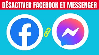 Comment Désactiver Facebook Et Messenger  2025 [upl. by Kacerek]