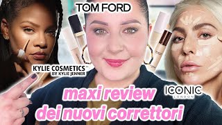 MAXI REVIEW 15 NUOVI CORRETTORI USCITI Fenty BeautyHas LabsGuerlainTom ford😍 [upl. by Muraida]