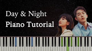 정승환 Jung Seung Hwan  Day amp Night Piano Tutorial  스타트업  Start Up OST Piano Cover  악보 Sheet [upl. by Alekin]