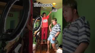 Bloopers hits 1M views on Tiktok 😍 shortsforyou reels shorts [upl. by Aihtela]