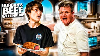 Making Gordon Ramsays Beef Wellington For The Homeless [upl. by Yrocaj]