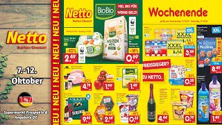 NETTO Prospekt  Gültig ab 07102024  Supermarkt Prospekte amp Angebote DE [upl. by Lalad43]