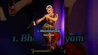 Top 10 Classic Dances of India shorts dance culture [upl. by Macintyre]