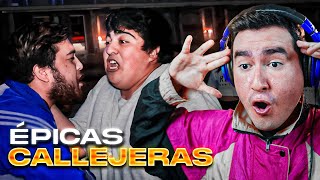 ÉPICAS BATALLAS DE RAP CALLEJERAS QUE NO CONOCÍAS [upl. by Yrtsed866]