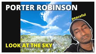 Porter Robinson “Look at the Sky”  REACTION [upl. by Stromberg866]