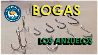 BOGAS  TIPOS DE ANZUELOS [upl. by Eran986]