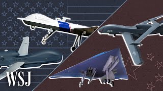 US vs China The Design and Technology Behind Military Drones  WSJ [upl. by Ezri]