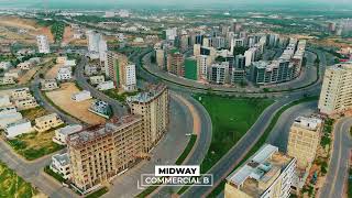 Midway Commercial B  Bahria Town Karachi [upl. by Al]