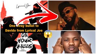 Nigerian reactions moments Lyrical Joe diss Davido  On my knees  response to Dremo [upl. by Hannan]