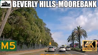 Sydney drive Beverly Hills to Moorebank via M5 4K [upl. by Sianna149]