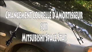 Comment changer les Coupelles damortisseur Mitsubishi Space star [upl. by Silverts160]