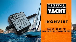 IKonvert  NMEA 0183 NMEA 2000 Converter [upl. by Eilatan]