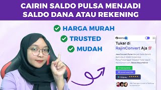 CARA TUKAR PULSA KE SALDO DANAREKENING TERCEPAT 100 TRUSTED‼️ [upl. by Naihtsirc]