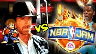 Chuck Norris vs NBA Jam [upl. by Raimund272]